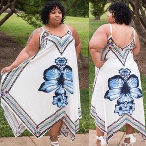 Plus size Handkerchief Dress